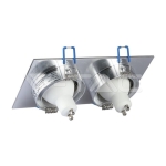 2*GU10 Корпус Луна Квадрат Алуминий