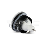 GU10 Корпус Луна Кръг Мат ф84 Сатен Никел