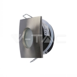 GU10 Корпус Луна Квадрат Сатен Никел