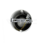 GU10 Корпус Луна Външен Монтаж Кръг Бял