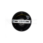 GU10 Корпус Луна Външен Монтаж Кръг Черeн