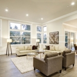 GU10 Корпус Кръг Бял