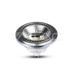 LED Крушка AR111 12W GU10 40° COB Чип Неутрално Бяла Светлина Димируема