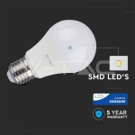 LED Крушка SAMSUNG Чип 6.5W E27 A++ A60 6400K