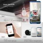 LED Крушка 4.5W E27 G45 Smart RGB + Топла и Студена Светлина