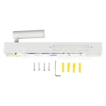 3W+3W LED Стенна Лампа Спалня Бяла 3000K