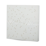 8W LED Звездно Пано Смяна на Цвета Бяло Тяло