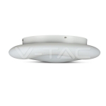 39W Пендел/Плафон Кръг 3 Цветен Димиращ Бял