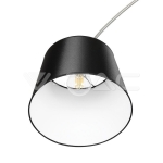 Наземна Лампа Е27 Черна