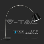 Наземна Лампа Е27 Черна