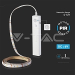 2.4W 1м. Тяло 2835 4xААА Батерия Сензор 2700K