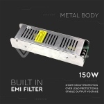 LED Захранване 150W Димиращо за LED Лента 12V 12.5A IP20