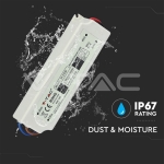 LED Захранване Slim Plastic 30W 12V IP67