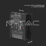 LED RGBW Sync Контролер с 24B BF Димер