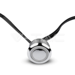 LED Ключ Touch Димер Сребро + Черно