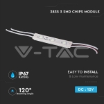 LED Модул 3LED SMD2835 Green IP67