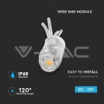 LED Модул 0.24W SMD2835 Топло Бяла Светлина IP68