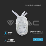 LED Модул 0.24W SMD2835 Син IP68