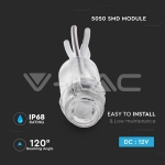 LED Модул 0.24W SMD2835 Зелен IP68