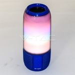 2*3W LED Лампа Колона USB + TF Слот Синя