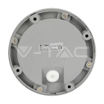 2W LED Осветление за Стъпала Сиво Тяло Кръг Неутрално Бяла Светлина