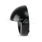 3W LED Осветление за Стъпала Черно Тяло Кръг Топло Бяла Светлина