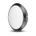 12W LED Кръгло Тяло Външен Монтаж Сензор черно Тяло Топло Бяла Светлина