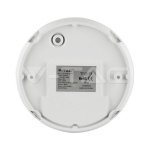 8W Плафониера Бяло Тяло 6000K