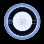 48W LED Плафон С Дистанционно 3в 1 Димиращ Кристал