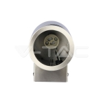 Фасадно Тяло за Стена GU10 Сатен Никел Една Посока IP44