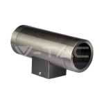 Фасадно Тяло за Стена GU10 Сатен Никел Две Посоки IP44