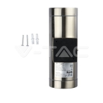 Фасадно Тяло за Стена GU10 Сатен Никел Две Посоки IP44