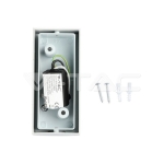 Фасадно Тяло за Стена GU10 Кръг Бяло Тяло Две Посоки IP44