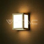 12W Стенна Лампа Бяло Тяло 3000K