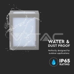 12W Стенна Лампа Сиво Тяло 4000K