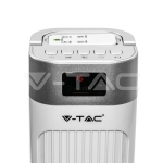 55W Вентилатор Дистанционно Дисплей 36 Inch Бял