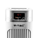 55W Вентилатор Дистанционно Дисплей 36 Inch Бял