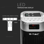 55W Вентилатор Дистанционно Дисплей 46 Inch Черен