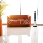 55W Вентилатор Дистанционно Дисплей 46 Inch Бял