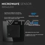 Микровълнов Сензор Черен
