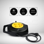 4 Гнезда Кабелна Макара Кабел 10м