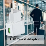 USB Адаптер Блистер Бял