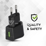 USB Адаптер Блистер Черен