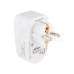 Щепсел Адаптер Шуко С 2ХUSB 5V 2.1A Бял