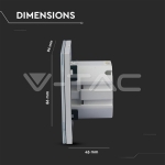 SMART Контакт Конзолен Бял