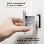 SMART Контакт Конзолен Бял