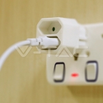 2 Щепсел Разклонител Мини 10А 250V