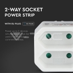 2 Щепсел Разклонител Мини 10А 250V