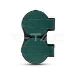 2 Гнезда Щепсел Разклонител 16А IP44 Зелен