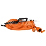 30М Удължител 16А Оранжев EU Стандарт IP44